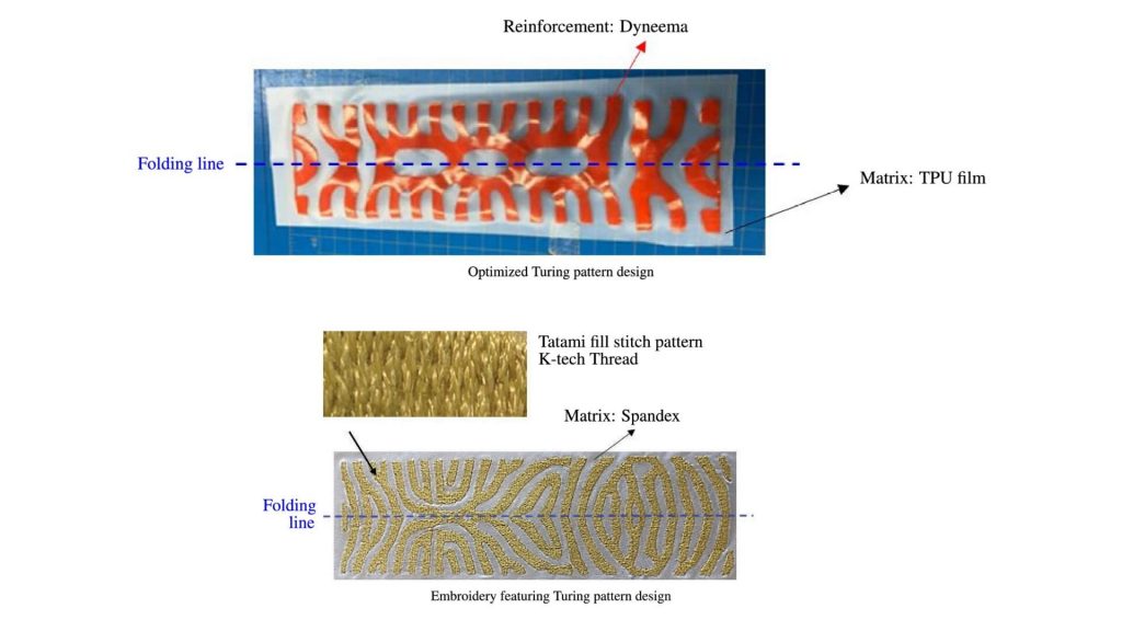 Using Turing patterns to enhance soft pneumatic technology