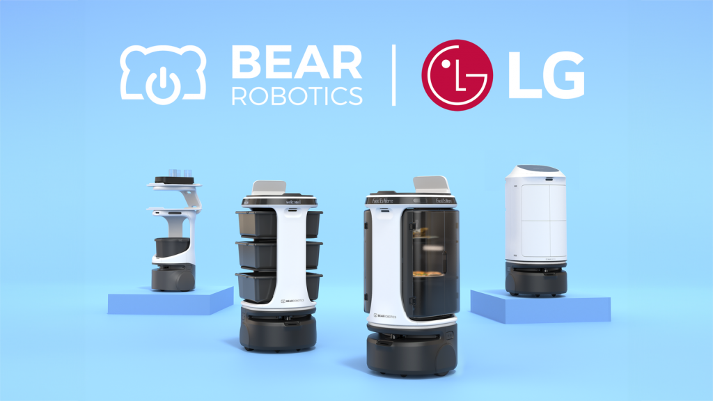 Bear Robotics Secures $60M Series C Funding Led by LG Electronics — Bear Robotics