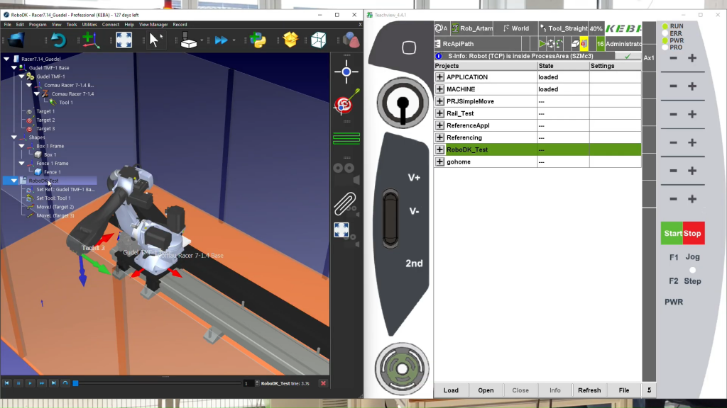 Enhanced KeMotion Control: Inside the KEBA and RoboDK Collaboration