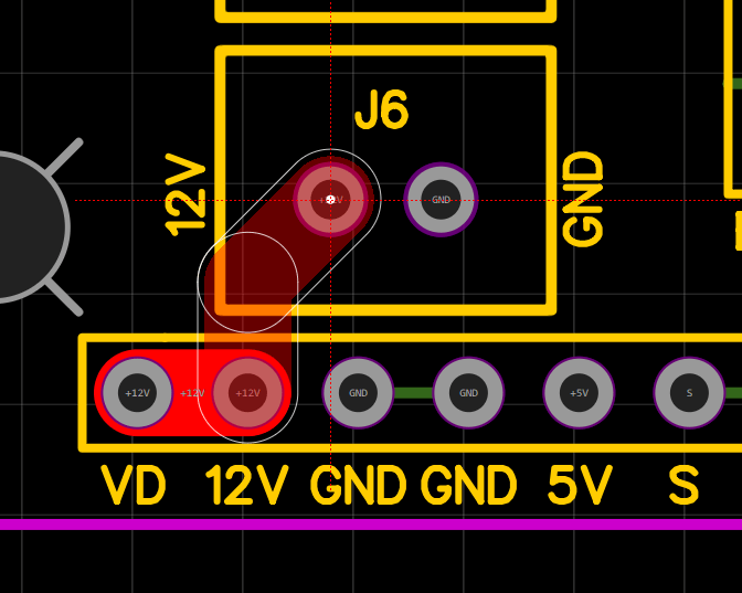 Connect the Traces between components in EasyEDA