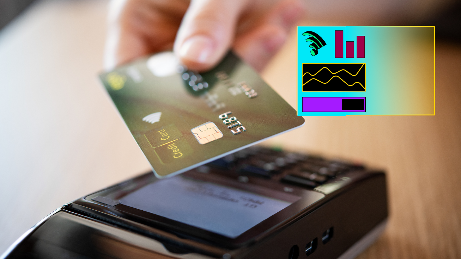 Point-of-sale terminals often operate on the edge, ensuring operation even during connectivity outages.